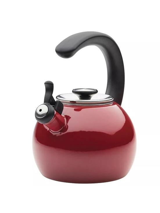 Circulon Other - 84$ Circulon 48170 2-Quart Whistling Red Teakettle with Flip-Up Spout